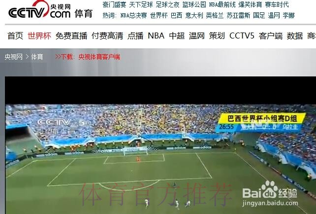苹果设备观看世界杯直播的合法途径 苹果设备观看世界杯直播的合法途径